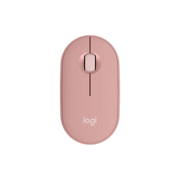 Chuột không dây Logitech Pebble M350S (Bluetooth/Wireless/ Hồng)
