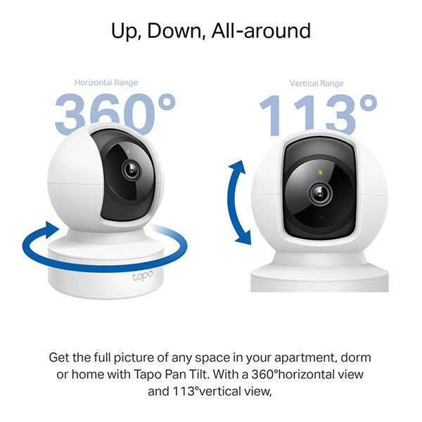 Camera ip wifi TP-Link Tapo C212 (2K 3MP/ Quay quét)