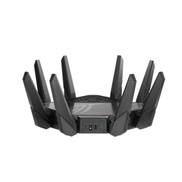 Bộ phát wifi 6 Asus ROG Rapture Gaming GT-AX11000 Pro (Chuẩn AX/ AX11000Mbps/ 8 Ăng-ten ngoài/ Wifi Mesh/ Dưới 80 User)