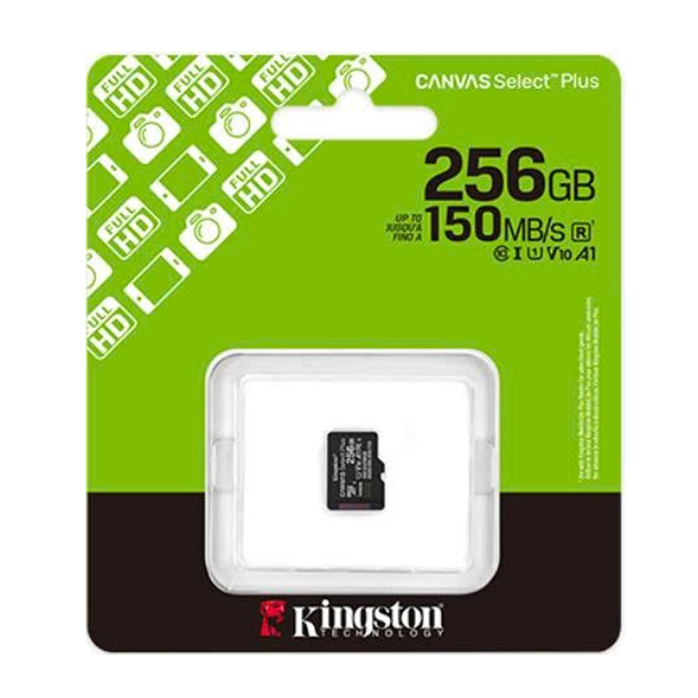 Thẻ nhớ MicroSD Kingston 256GB (150MB/s)