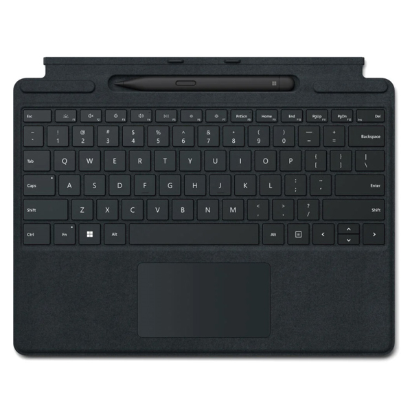 Bộ bàn phím và bút Microsoft Surface Pro 8 +9 Sig KBCMASKUBdIP SC English  - Commercial Black