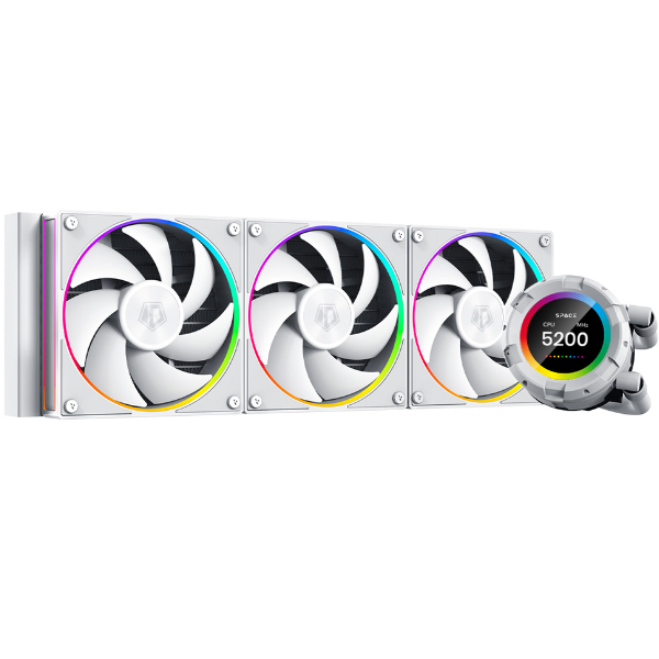 Tản nhiệt nước AIO ID-COOLING SPACE SL360 WHITE (Trắng/ LED ARGB)