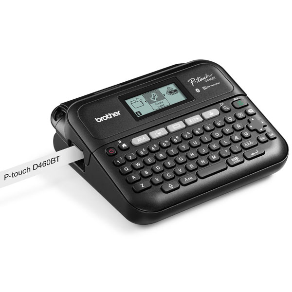 Máy in mã vạch tem nhãn Brother PT-D460BT (180 Dpi/ Usb/Bluetooth)