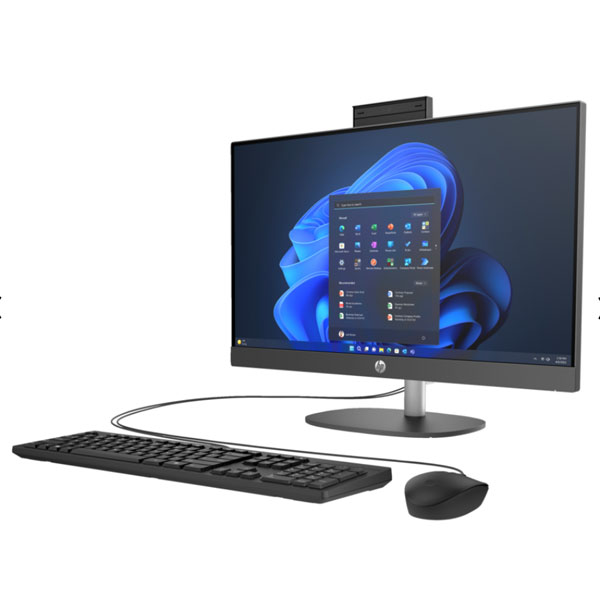 Máy tính AIO HP ProOne 240 G10 8W306PA (i3 N300/ 8GB/ 512GB SSD/ 23.8inch/ Key/ Mouse/ Win11/ Black/ 1Y)