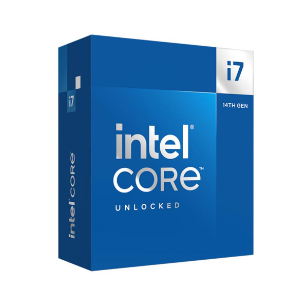 CPU Intel Core i7 14700KF Box NK (Socket 1700/ Base 3.5Ghz/ Turbo 5.6GHz/ 20 Cores/ 28 Threads/ Cache 33MB)