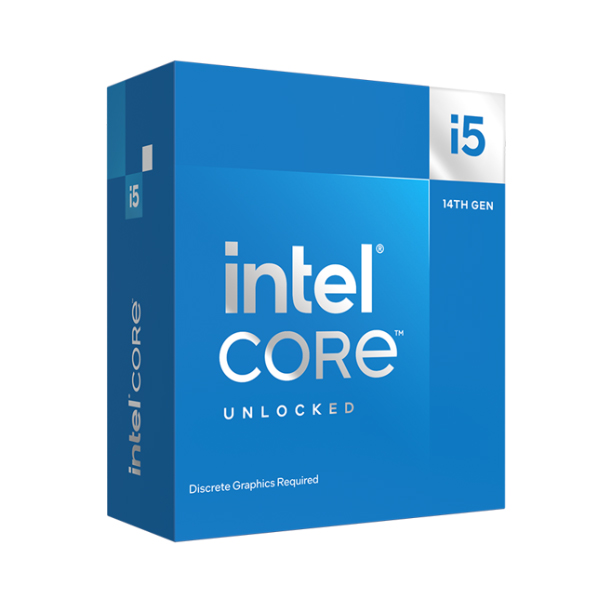 CPU Intel Core i5 14600KF Box (Socket 1700/ Base 3.5Ghz/ Turbo 5.3GHz/ 14 Cores/ 20 Threads/ Cache 24MB)