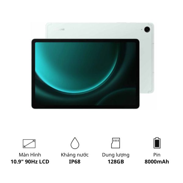 Máy tính bảng Samsung Galaxy Tab S9 FE Wifi - X510 (6GB/ 128Gb/ Xanh)