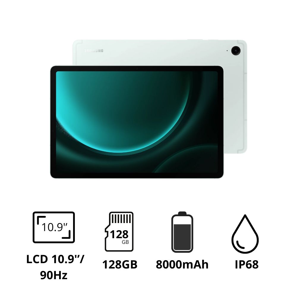 Máy tính bảng Samsung Galaxy Tab S9 FE 5G - X516 (6GB/ 128Gb/ Xanh)