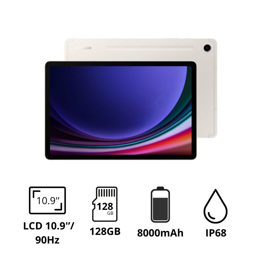 Máy tính bảng Samsung Galaxy Tab S9 FE 5G - X516 (6GB/ 128Gb/ Bạc)