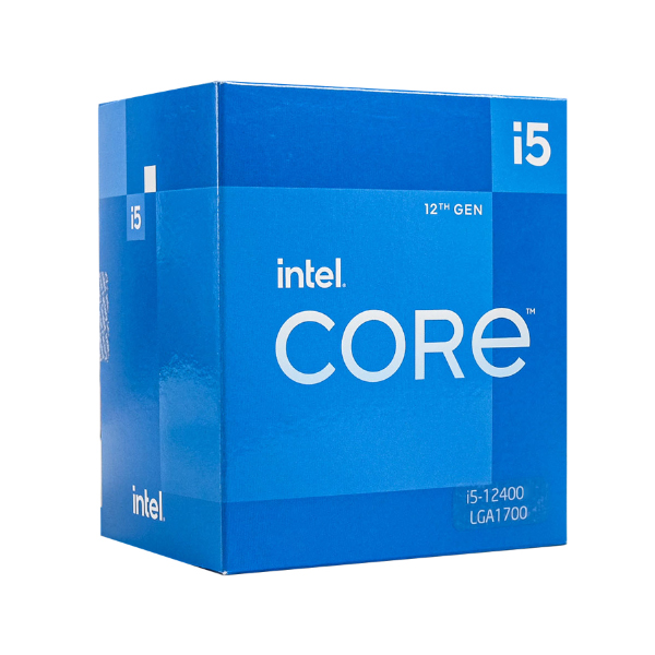CPU Intel Core i5 12400 Box (Socket 1700/ Base 2.5Ghz/ Turbo 4.4GHz/ 6 Cores/ 12 Threads/ Cache 18MB)