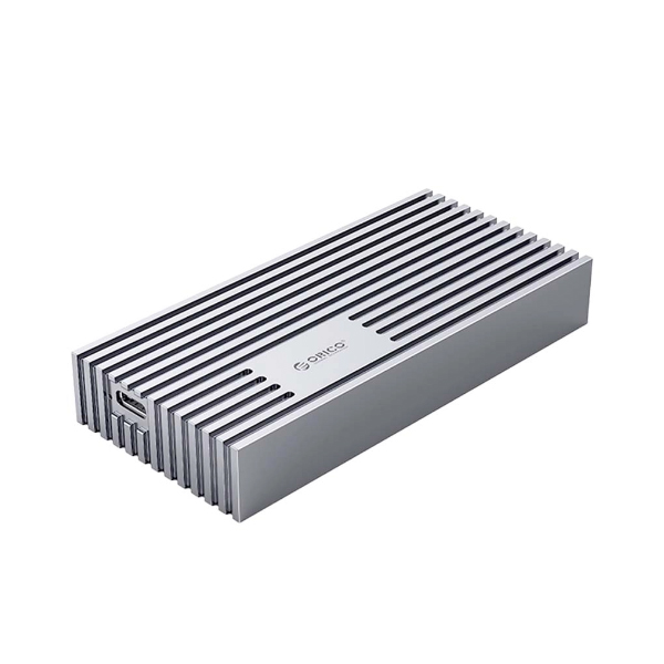 Hộp đựng ổ cứng Orico M234C3-U4-SV M2 NVME Type-C tốc độ 40Gbps Màu bạc