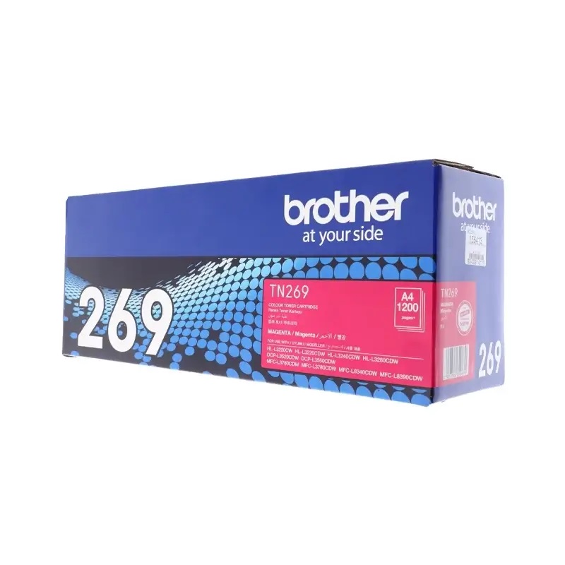 Mực in laser Brother TN269M (Dùng cho máy L3240CDW/L3280CDW/DCP-L3560CDW/MFC-L3760CD/L8340CDW)
