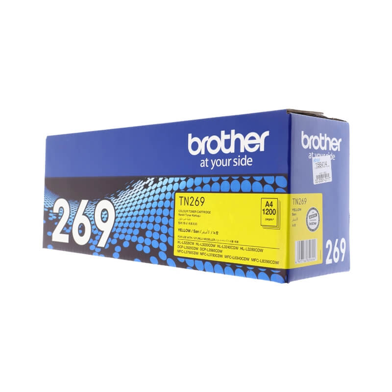 Mực in laser Brother TN269Y (Dùng cho máy L3240CDW/L3280CDW/DCP-L3560CDW/MFC-L3760CD/L8340CDW)