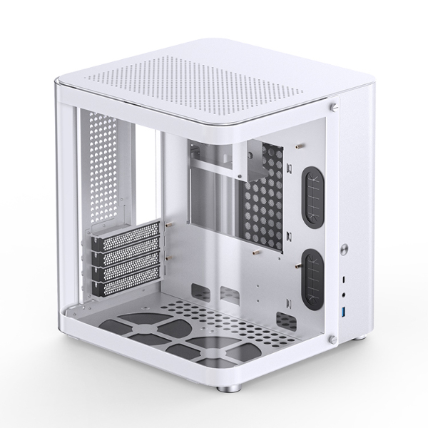 Vỏ máy tính JONSBO TK-1 White (M-ATX/ Trắng)