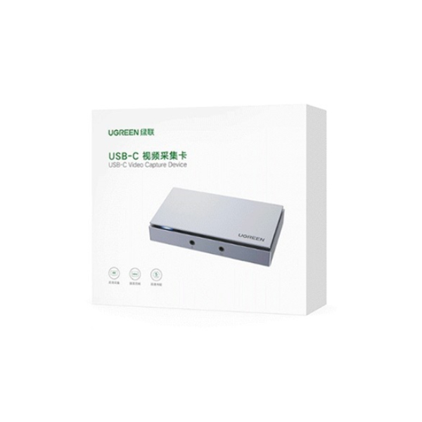 Thiết bị ghi hình Livestream video capture Ugreen 10937 hỗ trợ 4K
