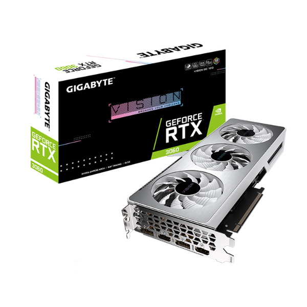 Cạc màn hình Gigabyte RTX 3060 VISION 12G