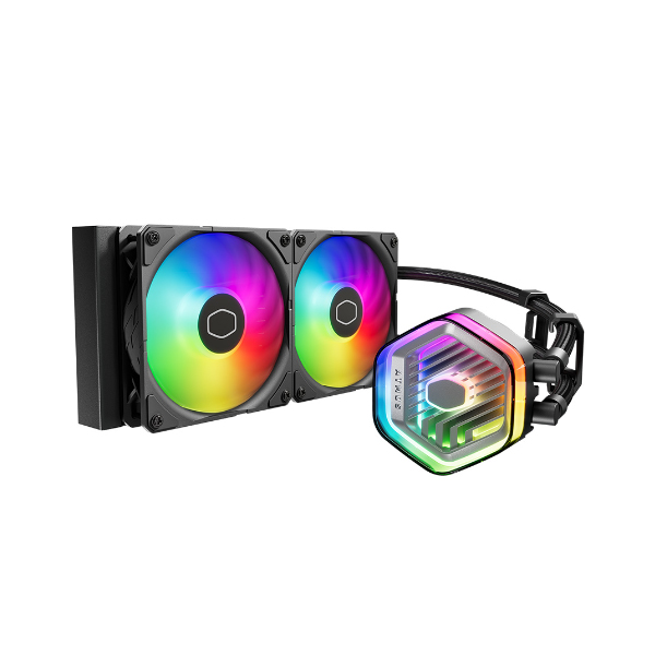 Tản nhiệt nước AIO Cooler Master MASTERLIQUID 240 ATMOS (Đen/ LED ARGB)