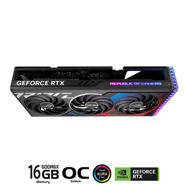 Cạc màn hình Asus ROG Strix RTX 4070 Ti SUPER OC Edition 16GB (GDDR6X/ 256 bit)