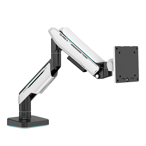 Giá treo màn hình Human motion T9 Pro 2 w (1 màn hình/ 22inch - 43inch/ Trắng/ Gắn bàn)