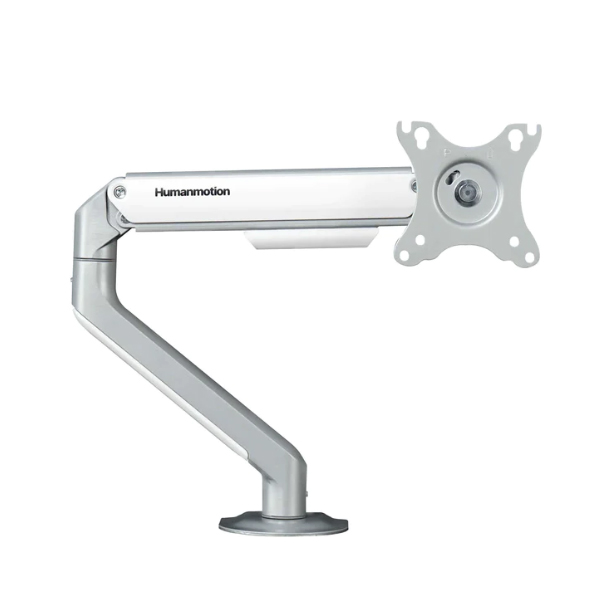 Giá treo màn hình Human motion T6 Pro w (1 màn hình/ 22inch - 32inch/ Trắng/ Gắn bàn)