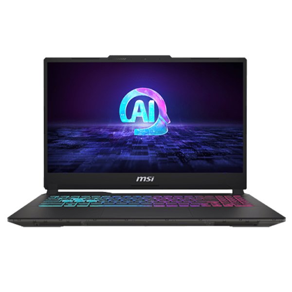 Laptop MSI Gaming Cyborg 15 AI A1VEK-053VN (Ultra 7 155H/ 16GB/ 512GB SSD/ RTX 4050 6GB/ 15.6 inch FHD/ 144Hz/ Win11/ Black/ Balo)