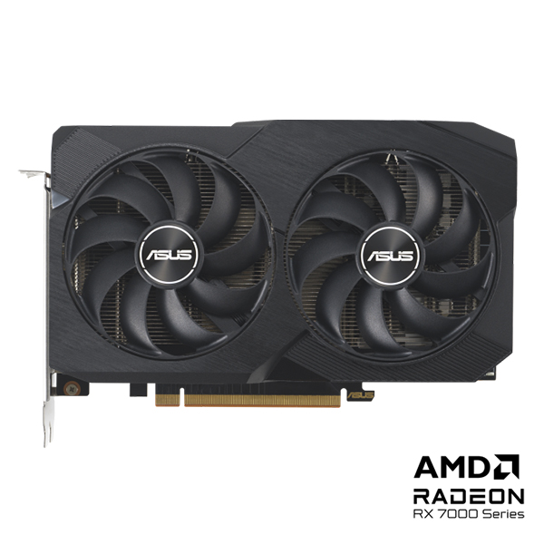 Cạc màn hình Asus Dual RX 7600 EVO OC Edition 8GB GDDR6