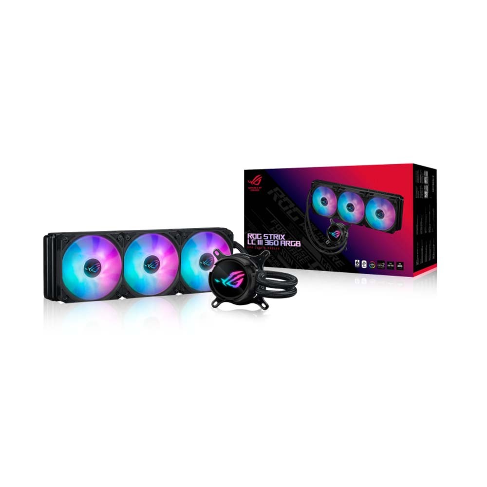 Tản nhiệt nước AIO Asus ROG Strix LC III 360 ARGB