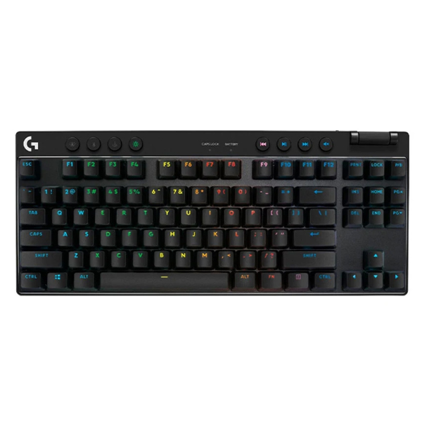 Bàn phím cơ Logitech G Pro X TKL LightSpeed Wireless Tactile switch Black _ 920-01213