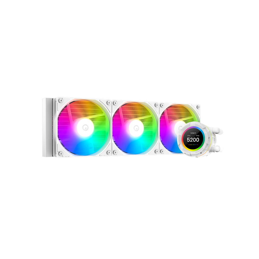 Tản nhiệt nước AIO ID-COOLING SPACE SL360 XE White (Trắng/ LED ARGB)