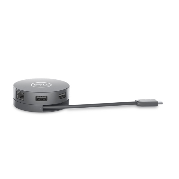 Bộ chuyển DELL 6 in 1  DA305 Type-c to (HDMI+DP+USB-C+RJ45+USBA)