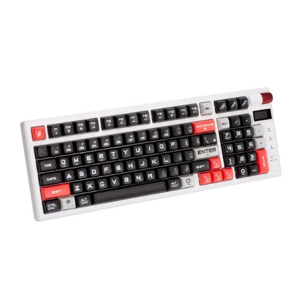 Bàn phím cơ E-Dra EK398 Pro Wireless Red Switch (Bluetooth/Wireless/ LED RGB)