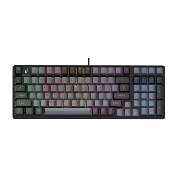 Bàn phím cơ E-Dra EK398X - Alpha (Black + Gray)