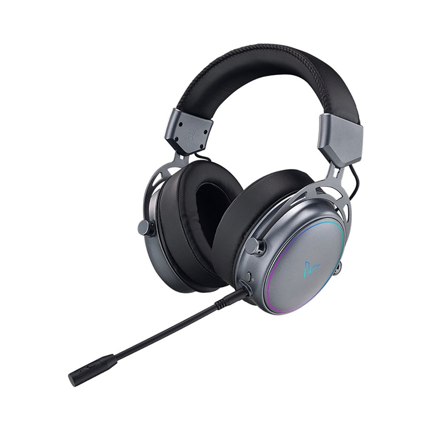 Tai nghe Gaming Rapoo Không dây VH800 SPACE GREY (Xám/ LED RGB)