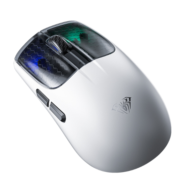 Chuột Gaming không dây Aula SC560 Trắng (Bluetooth/Wireless)