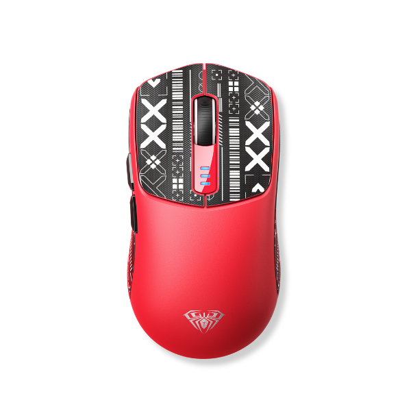 Chuột Gaming không dây Aula SC580 Đỏ (Bluetooth/Wireless/ Pin sạc)