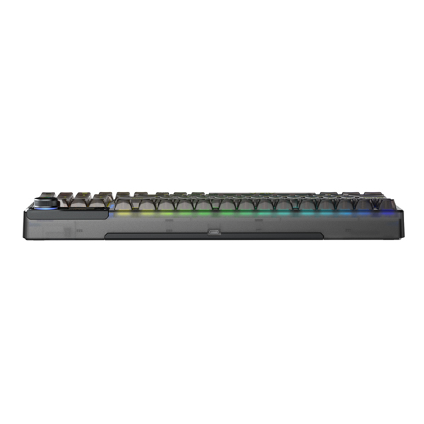 Bàn phím cơ Aula 3 MODE F98 PRO đen trong suốt Ice crystal switch (Bluetooth/Wireless/ LED RGB)