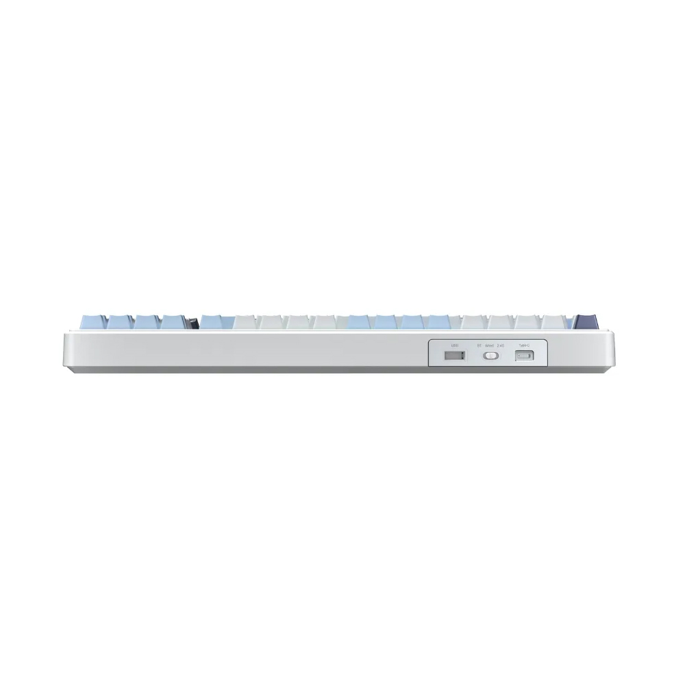 Bàn phím cơ Aula 3 MODE F99 Xanh Dương Trắng Tím Đậm Reaper switch (Bluetooth/Wireless/ LED RGB)