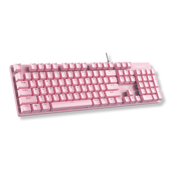 Bàn phím cơ Aula S2022 Hồng Blue Switch