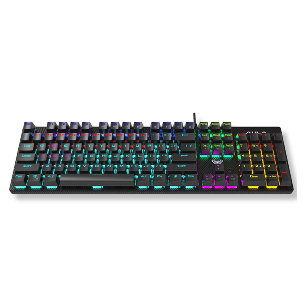 Bàn phím cơ Aula S2022 Đen Blue Switch