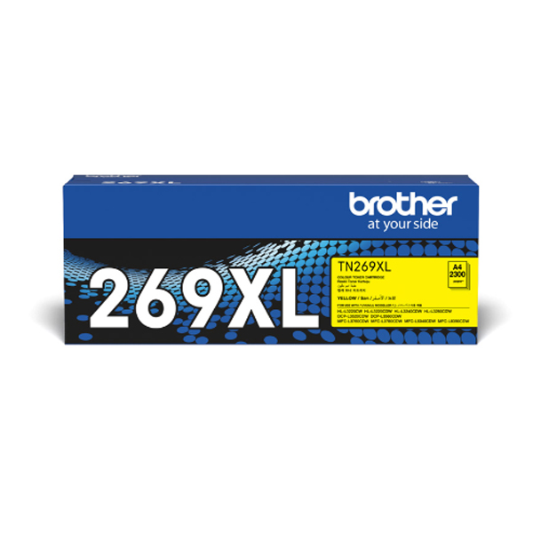 Mực in laser Brother TN269XLY (Dùng cho máy L3240CDW/L3280CDW/DCP-L3560CDW/MFC-L3760CD/L8340CDW)