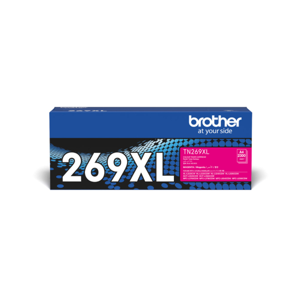 Mực in laser Brother TN269XLM (Dùng cho máy L3240CDW/L3280CDW/DCP-L3560CDW/MFC-L3760CD/L8340CDW)