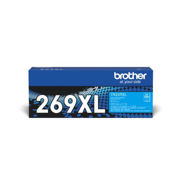 Mực in laser Brother TN269XLC (Dùng cho máy L3240CDW/L3280CDW/DCP-L3560CDW/MFC-L3760CD/L8340CDW)