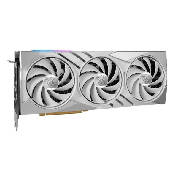 Cạc màn hình MSI GeForce RTX 4060 Ti GAMING X SLIM WHITE 16G (DDR6/ 128 bit)
