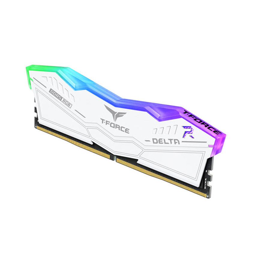 Ram desktop TeamGroup DELTA RGB White 16GB DDR5 6000 Mhz (FF4D516G6000HC38A01)