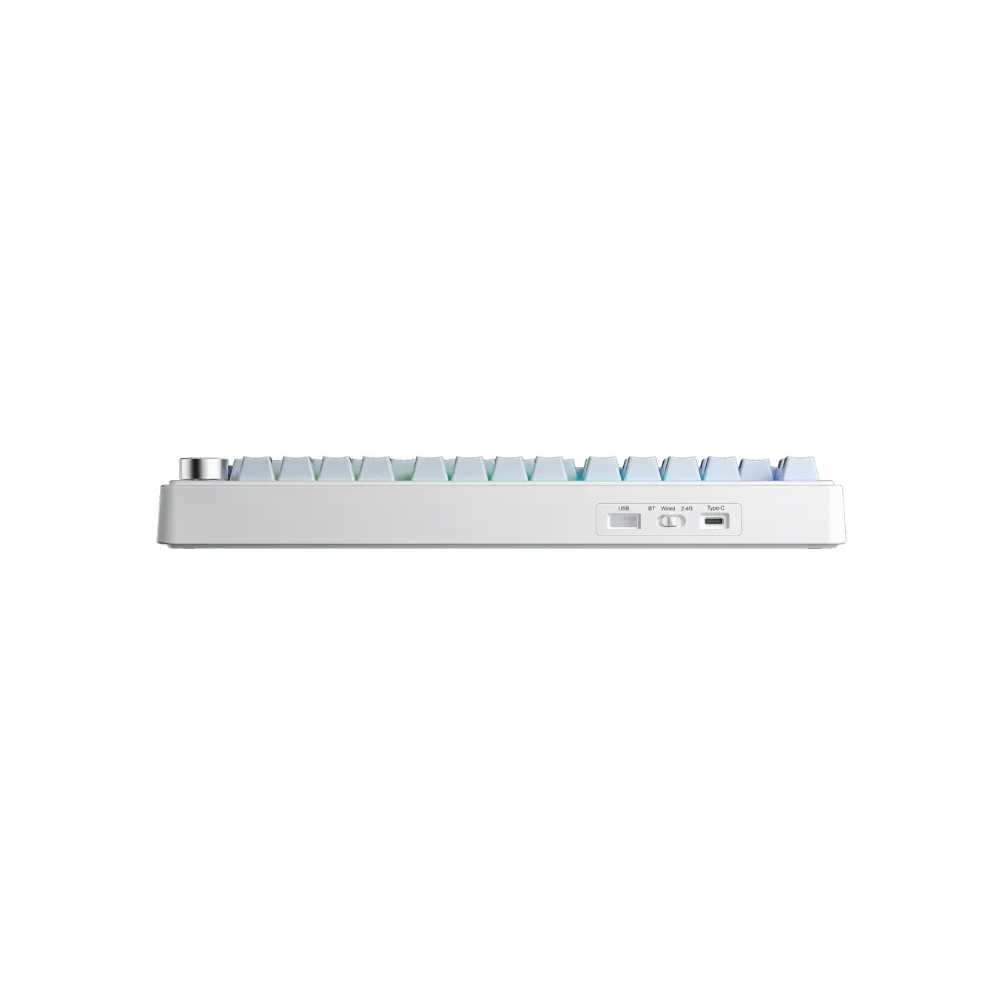 Bàn phím cơ Aula 3 MODE F75/ F75 PRO Trắng xanh dương gradient Seiya/Star Vector Switch