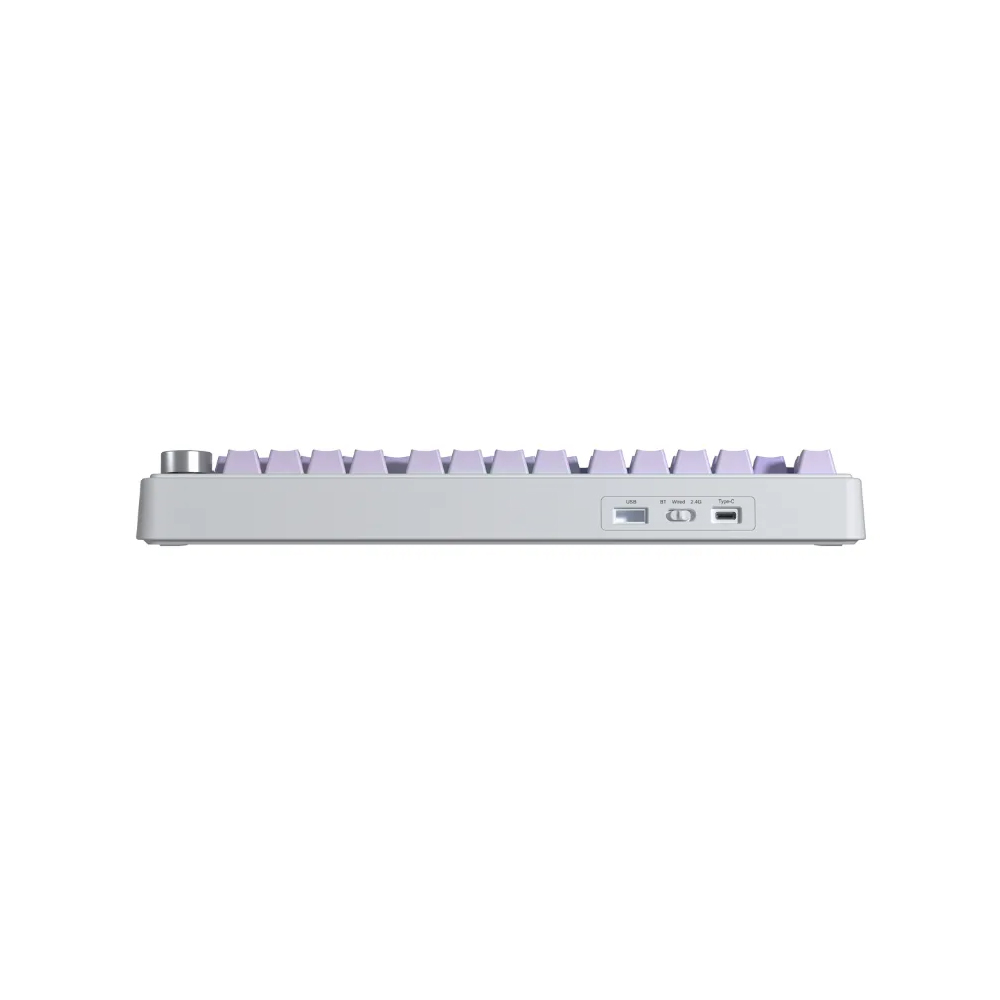 Bàn phím cơ Aula 3 MODE F75/ F75 PRO Trắng+tím gradient Star Vector switch