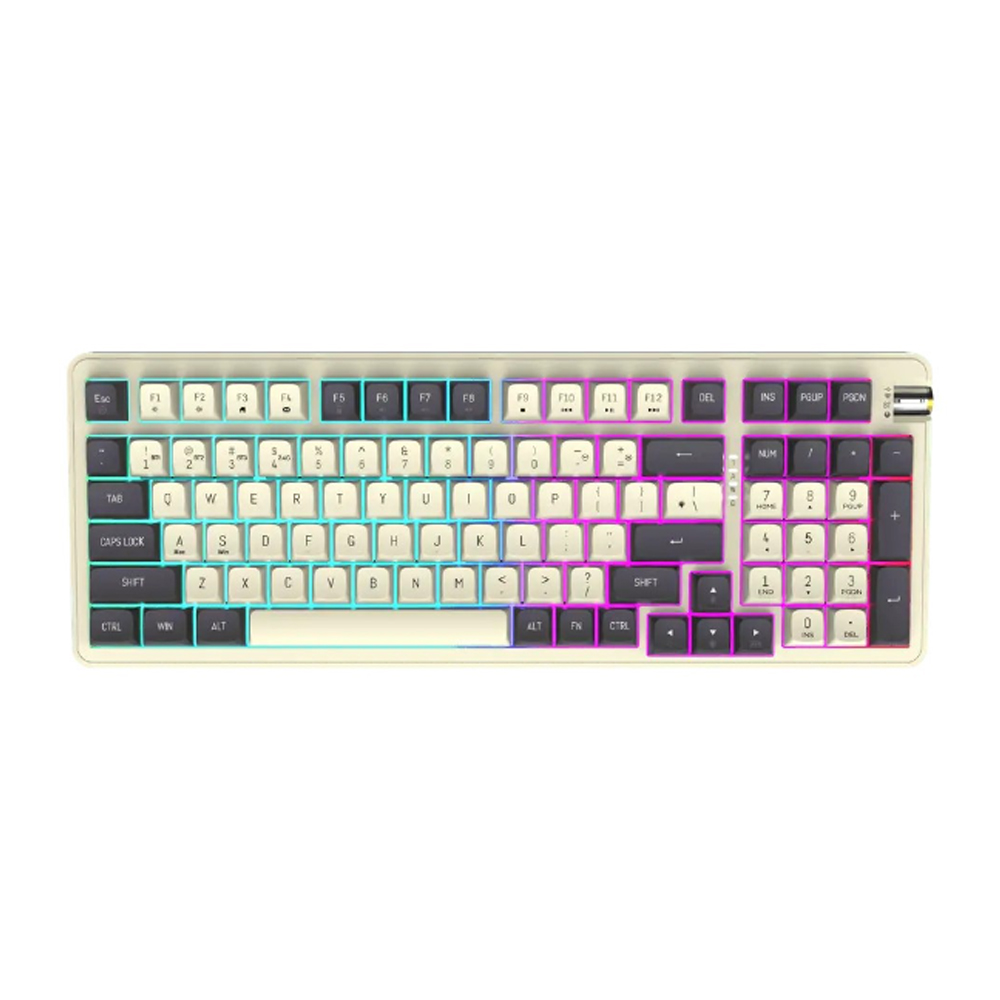 Bàn phím cơ DarkFlash DF98 Twilight Wireless Yellow switch (Bluetooth/Wireless/ LED RGB)