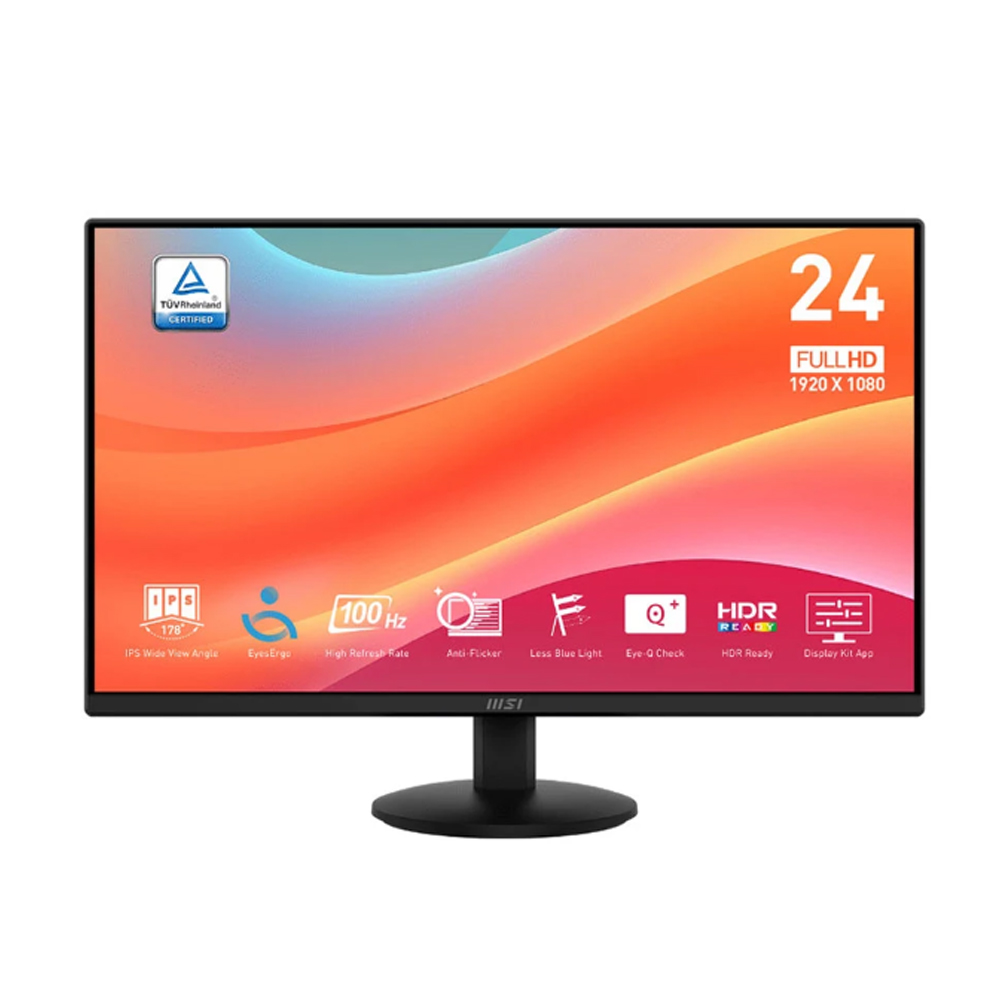 Màn hình MSI PRO MP242L (23.8Inch/ Full HD/ 1ms/ 100HZ/ 250cd/m2/ IPS)