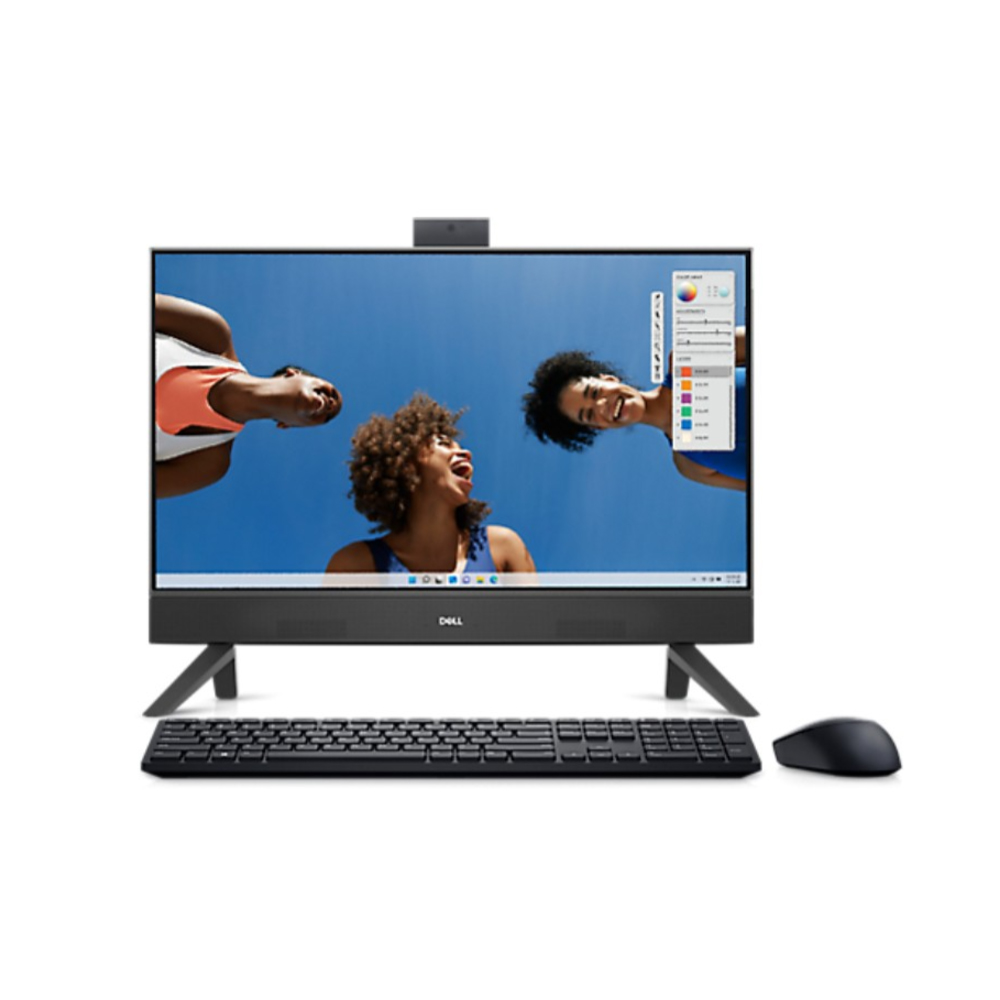 Máy tính AIO Dell Inspiron 5430 G5C0D2 (Core 5-120U/ 8GB/ 512GB SSD/ 23.8inch/ Win 11/ Office/ Black/ 1Y)