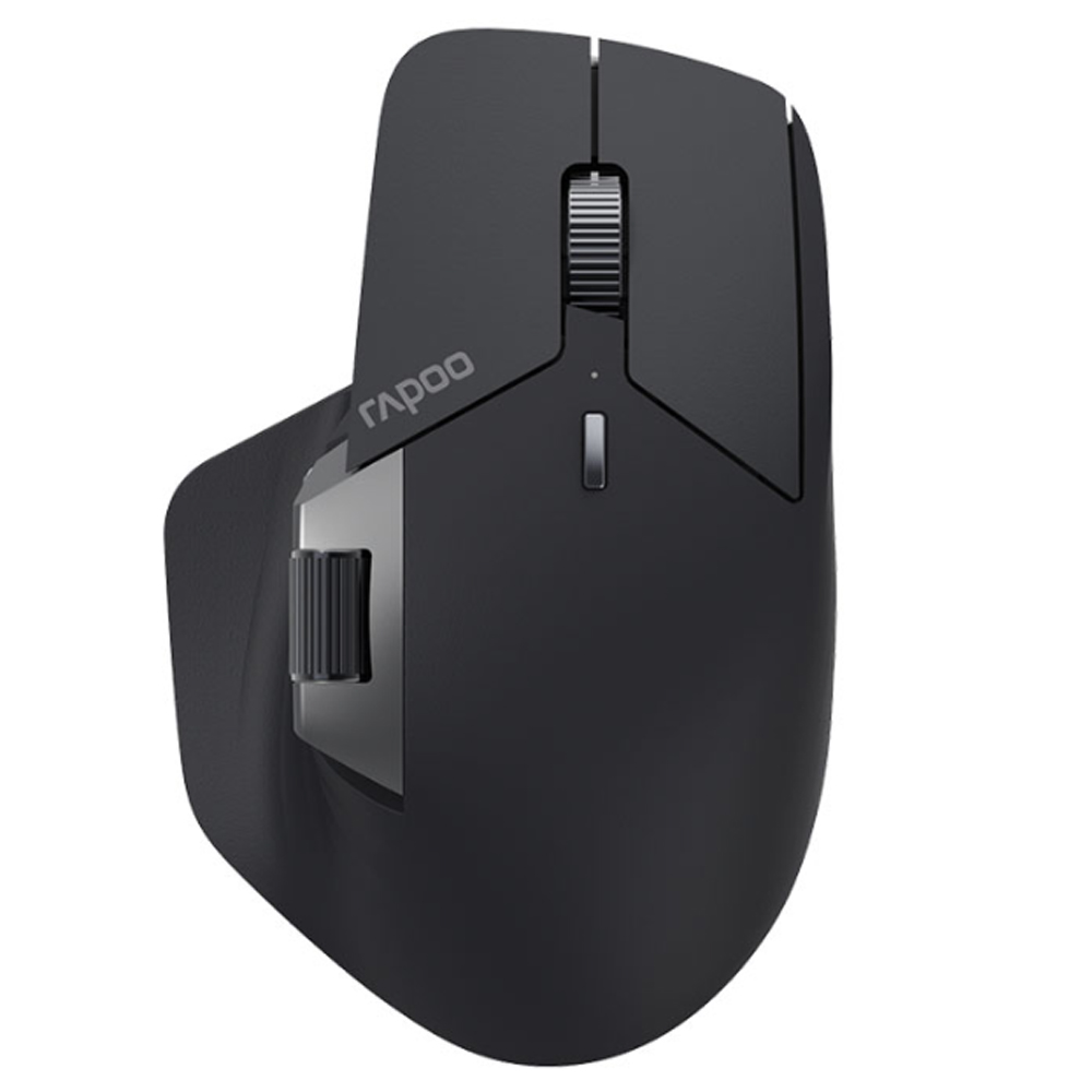Chuột không dây Rapoo MT760 - Đen (Bluetooth/Wireless/ 4000 DPI/ Pin sạc)